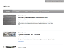 Tablet Screenshot of dabshowroom.dabonline.de